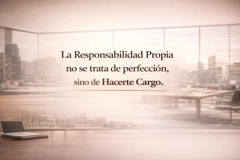 La responsabilidad Propia